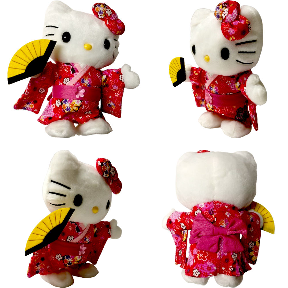 ハローキティ 声まね 日本人形 ものまね ぬいぐるみ サンリオ キティ