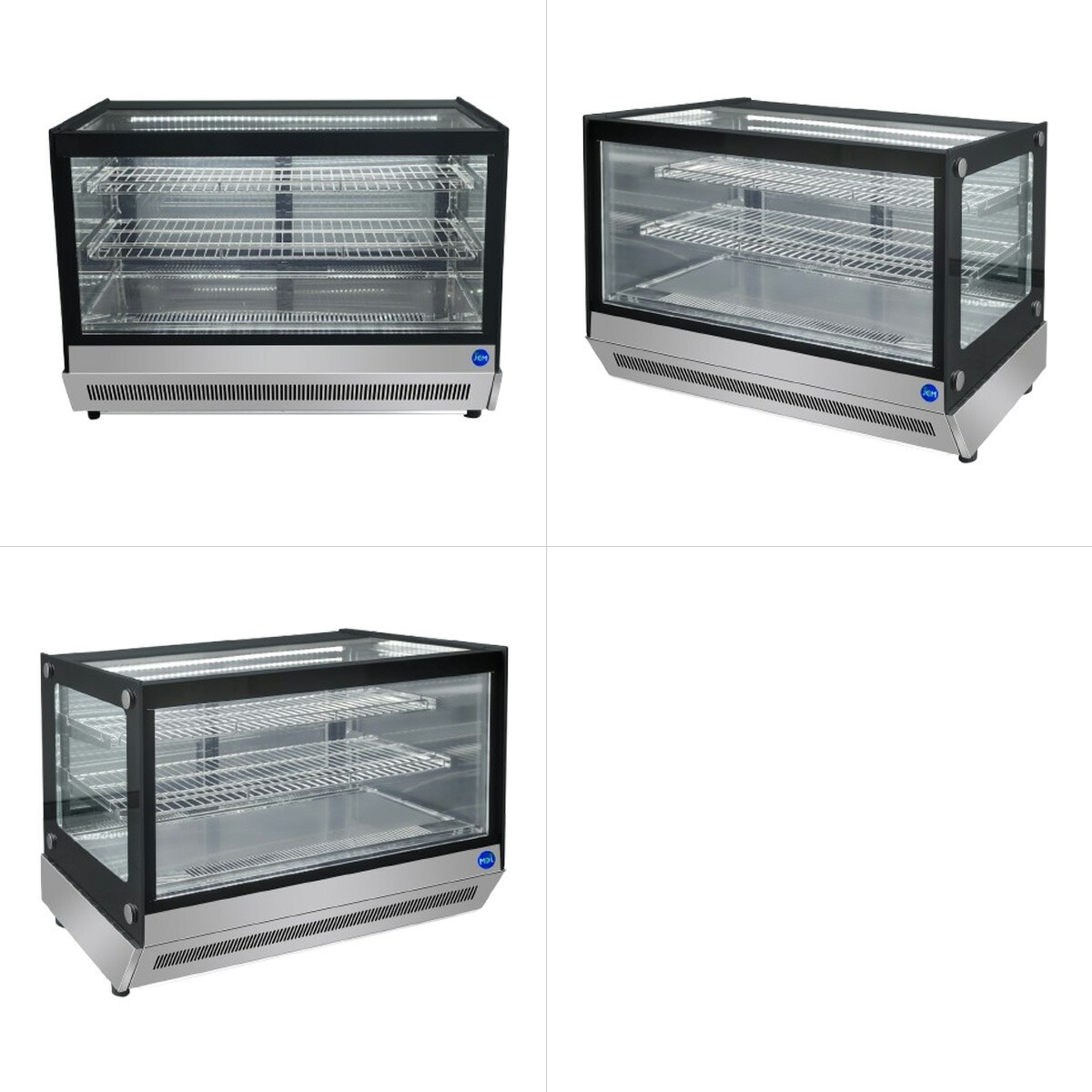 JCM レビュー特典 卓上型対面冷蔵 ショーケース（角型） JCMS-70T 業務