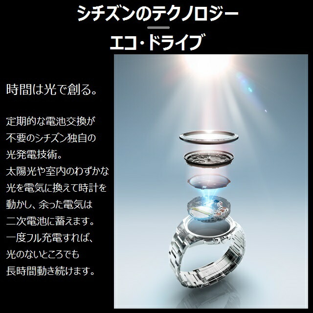 ATTESA（CITIZEN） 正規新品 CITIZEN/シチズン ATTESA/アテッサ Eco