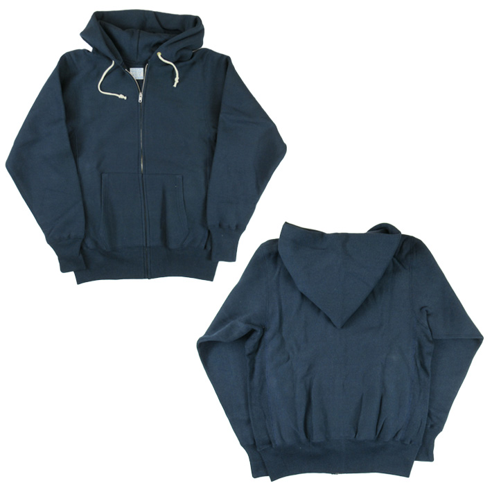 WAREHOUSE（ウエアハウス） Lot.487 無地 ジップスウェットパーカー