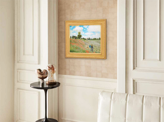 クロード・モネ 絵画 アルジャントゥイユのひなげし 【複製】【美術