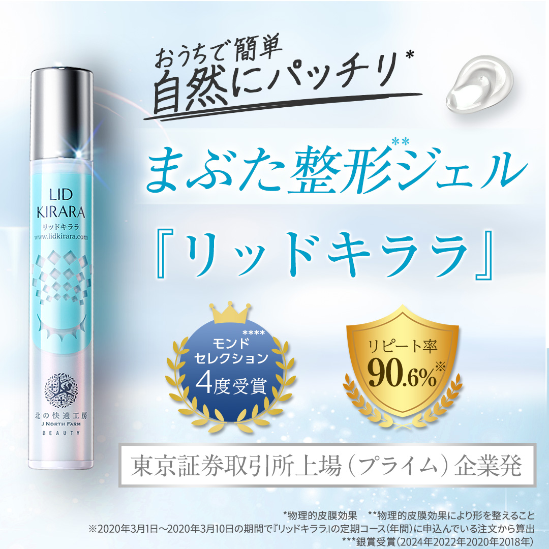 北の快適工房 まぶた たるみ 引き上げ ジェル 「リッドキララ」 アイ