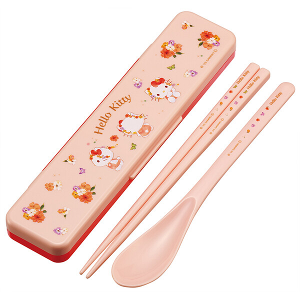 sanrio（サンリオ） ハローキティ「パステルビビッドな水彩花柄／音の