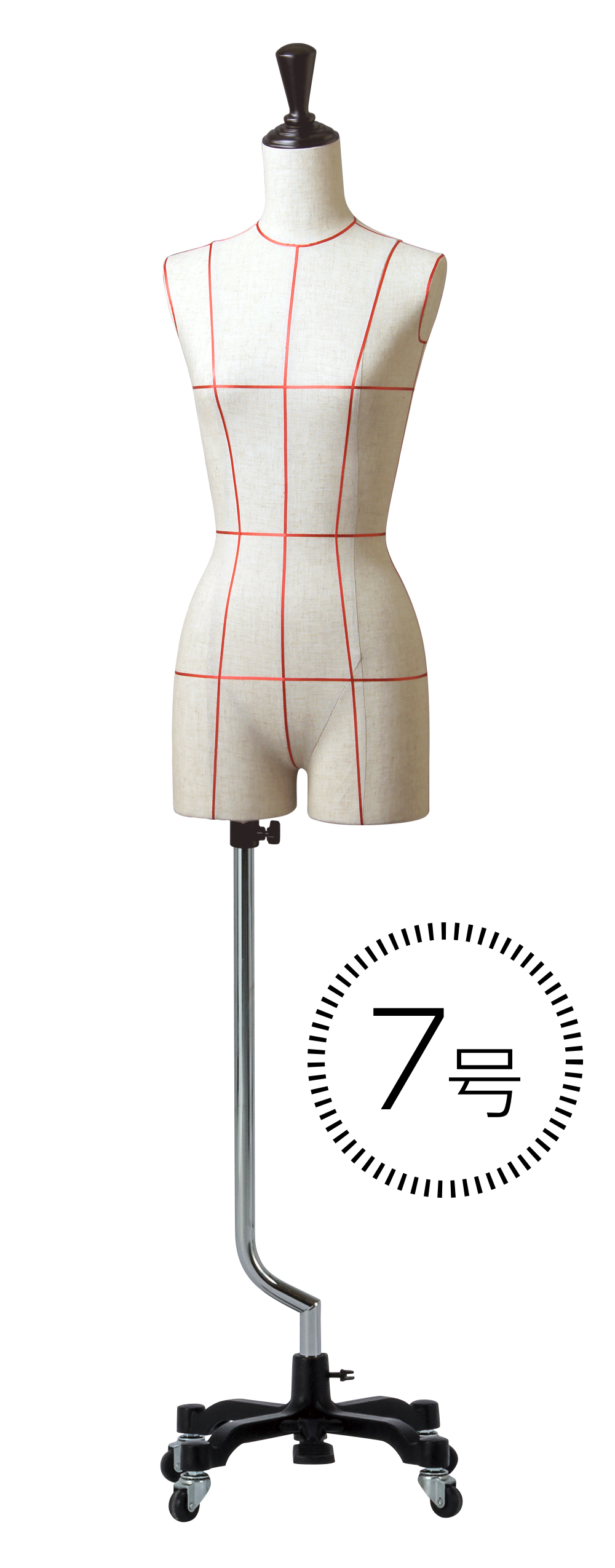 洋裁用ボディ 裁断ライン 婦人 芯地マネキン 腕なし股ありトルソー