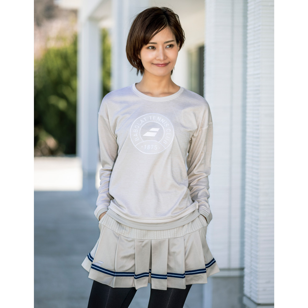 Babolat（バボラ） テニスウェア レディース PURE LONG SLEEVE SHIRT