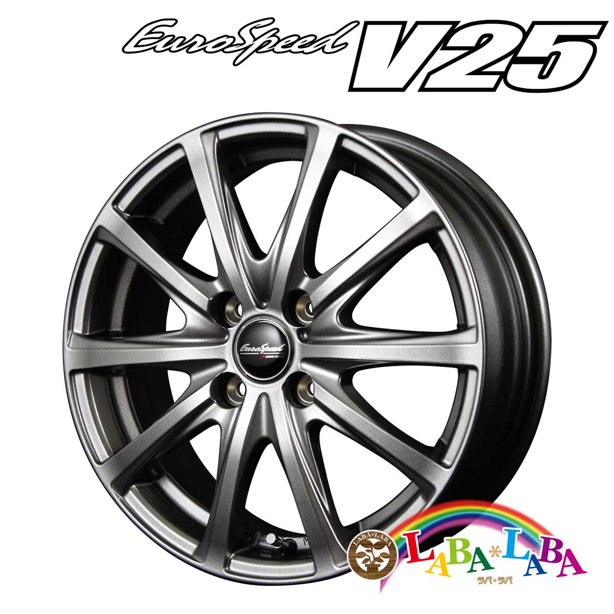 マルカサービス ホイール 12インチ 12×4.0J +42 PCD100 4穴 MID EURO