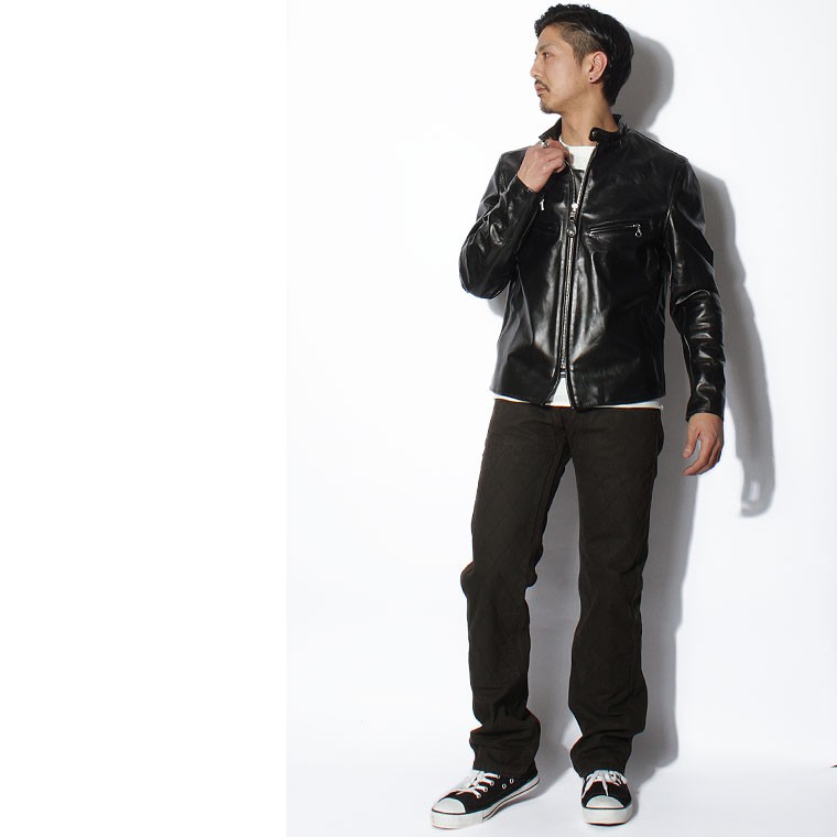 Schott N.Y.C（ショット） 【ポイント10倍】Schott 馬革 シングル