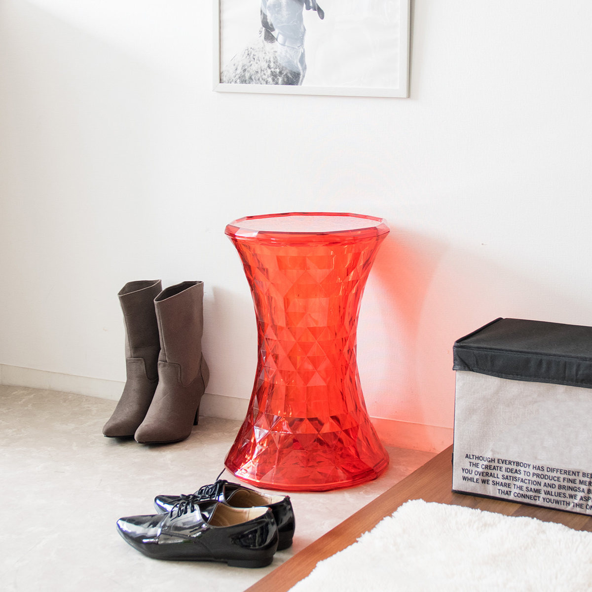 宮武製作所 スツール 高さ46cm カルテル リプロダクト スケルトン