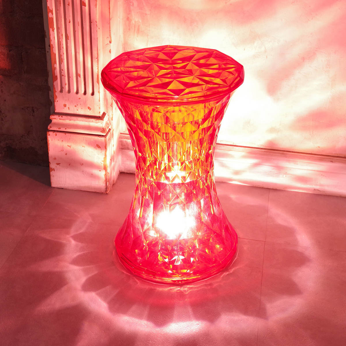 宮武製作所 スツール 高さ46cm カルテル リプロダクト スケルトン