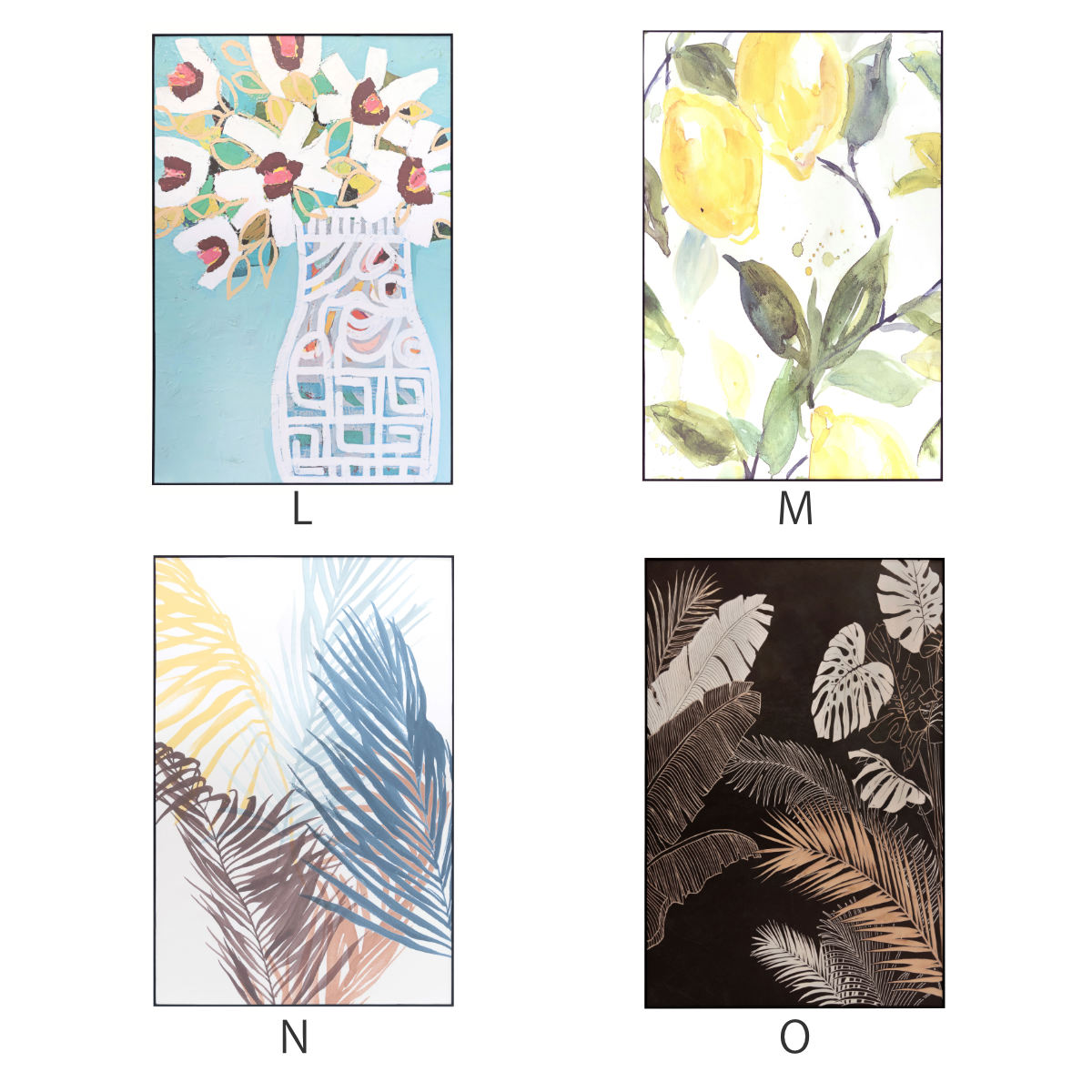 東谷 アートパネル 60×90cm 植物 （ グラフィックパネル デザイン