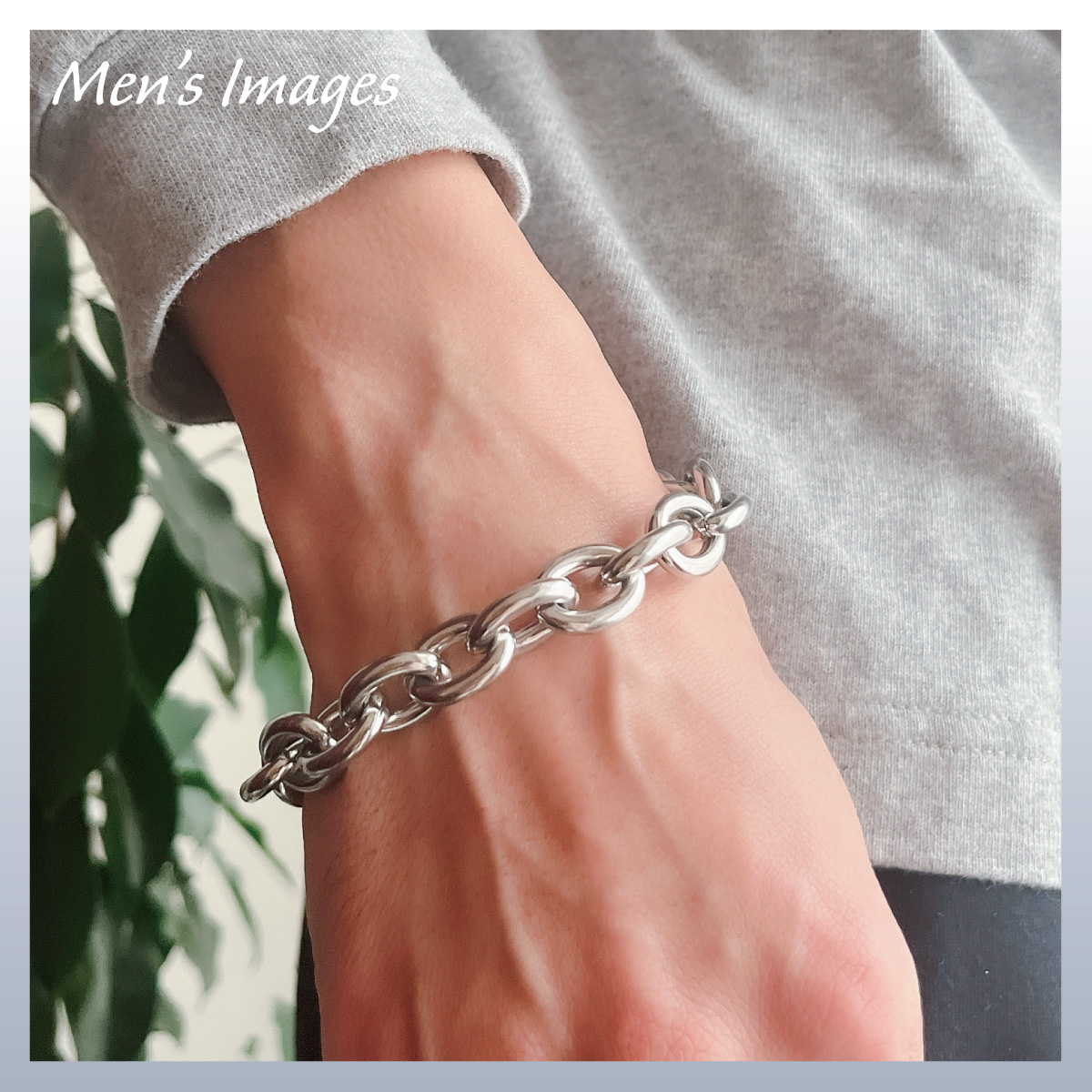 ブレスレット レディース メンズ サージカルステンレス アズキ 小豆