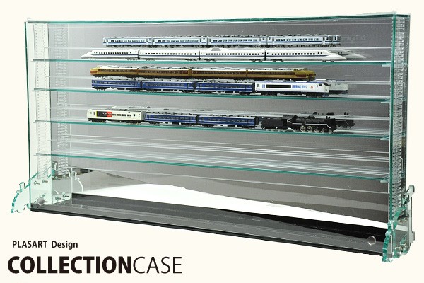 送料無料】 棚1段に2台置ける♪フロントオープン式 Nゲージ/鉄道模型