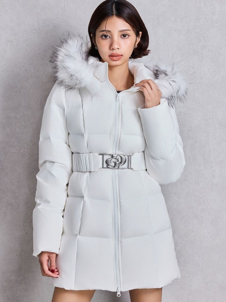 GYDA（ジェイダ） GDベルト付きロングダウンコート 即納 : RAPTURE