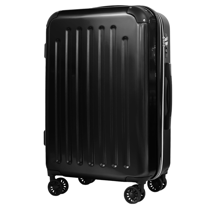 スーツケース キャリーケース 拡張 LMサイズ キーロック式TSA 8輪 W