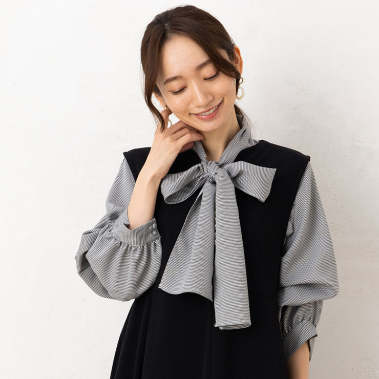 ブラウス レディース トップス 春秋 (メール便 送料無料12)(M〜LL)TR