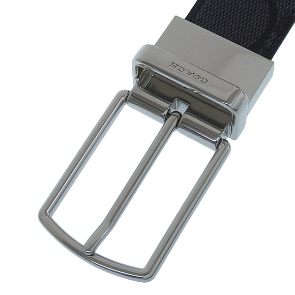 COACH（コーチ） ベルト メンズ アウトレット ブラック ハーネス