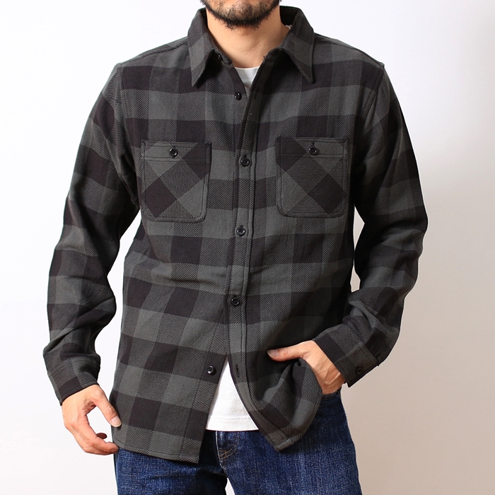 FIVEBROTHER（ファイブブラザー） ネルシャツ ヘビーフランネル 長袖