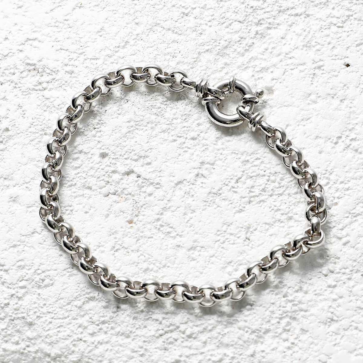 TOM WOOD（トムウッド） ブレスレット メンズ Thick Rolo Bracelet
