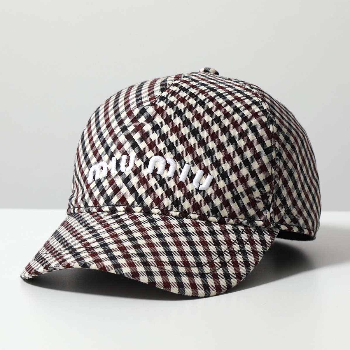 miu miu（ミュウミュウ） ベースボールキャップ 5HC179 2F87 2F84