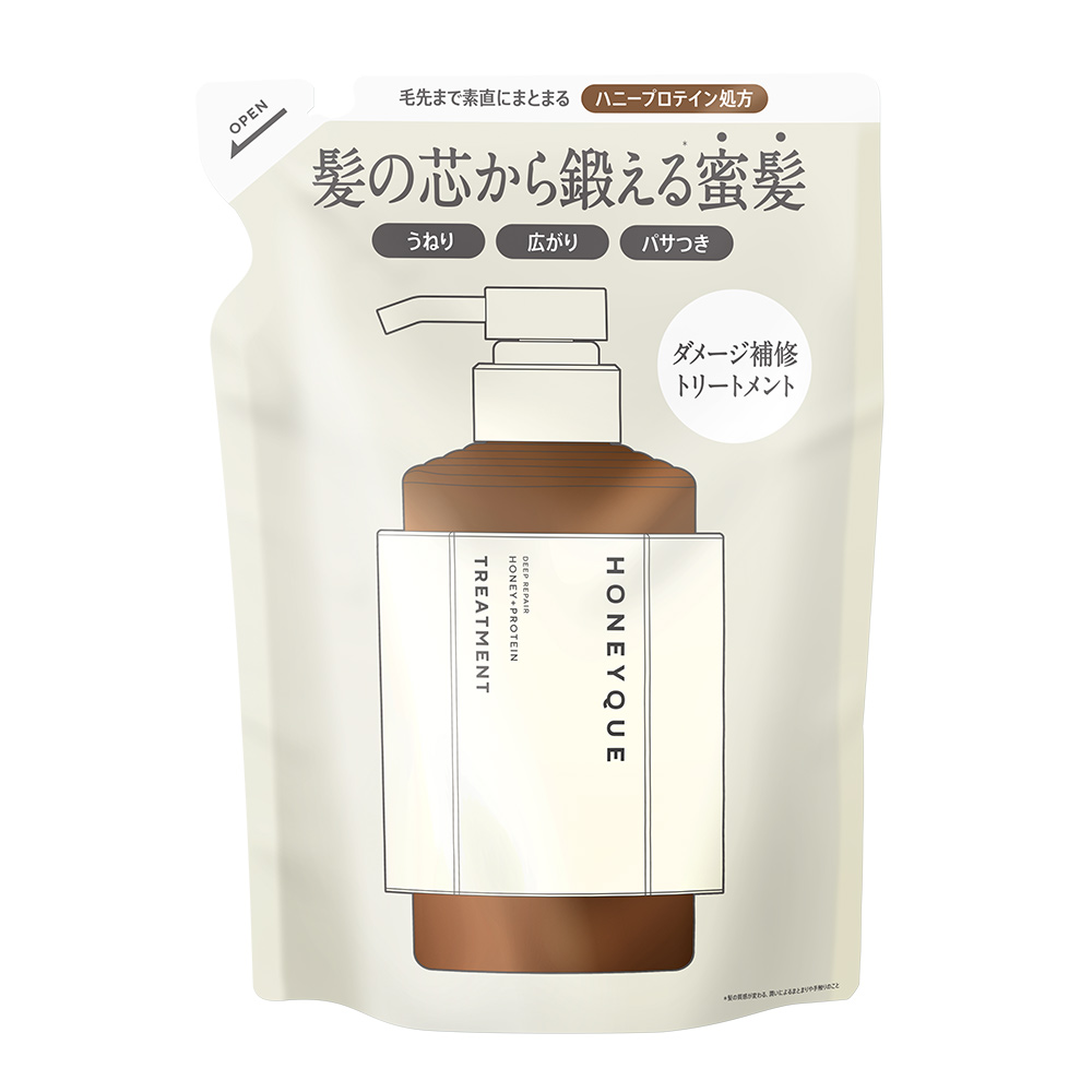 HONEYQUE（ハニーク） シャンプー 詰め替え ディープリペア モイスト