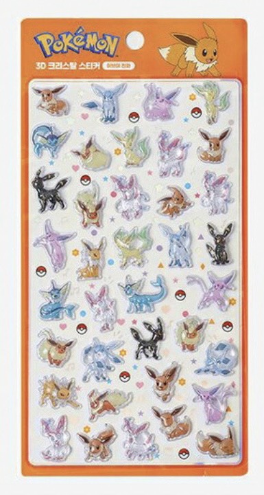 Pokemon（ポケモン） 【韓国公式】ポケピース CANDY BONBON STICKER 全