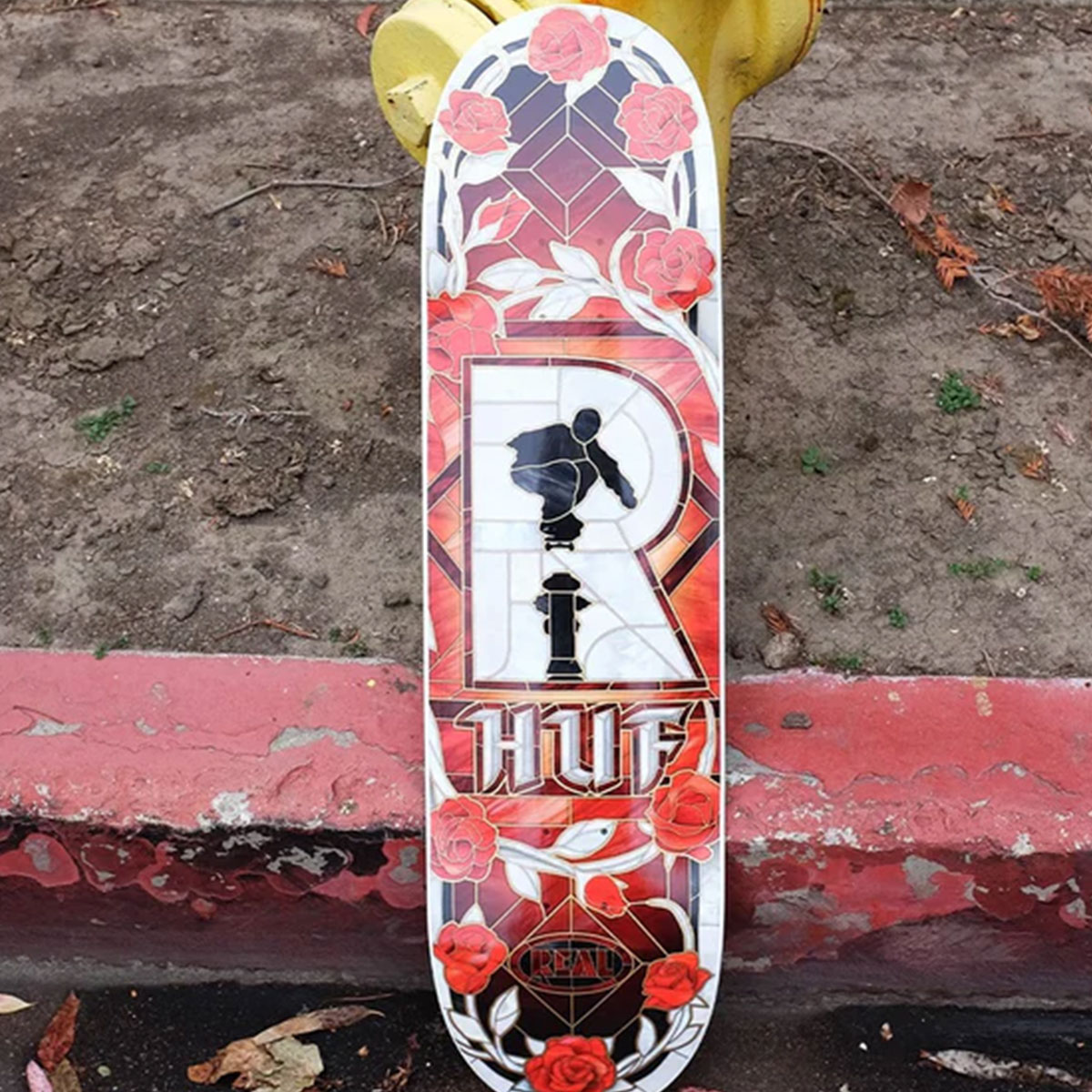 リアル スケートボード スケボー デッキ 8.38 / 8.5inc スケートデッキ