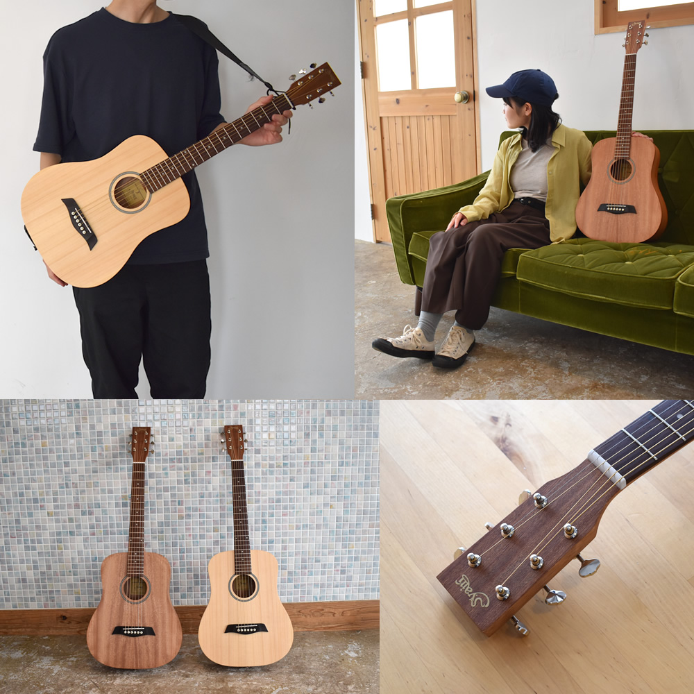 S.Yairi コンパクト アコースティックギター YM-02 16点入門セット