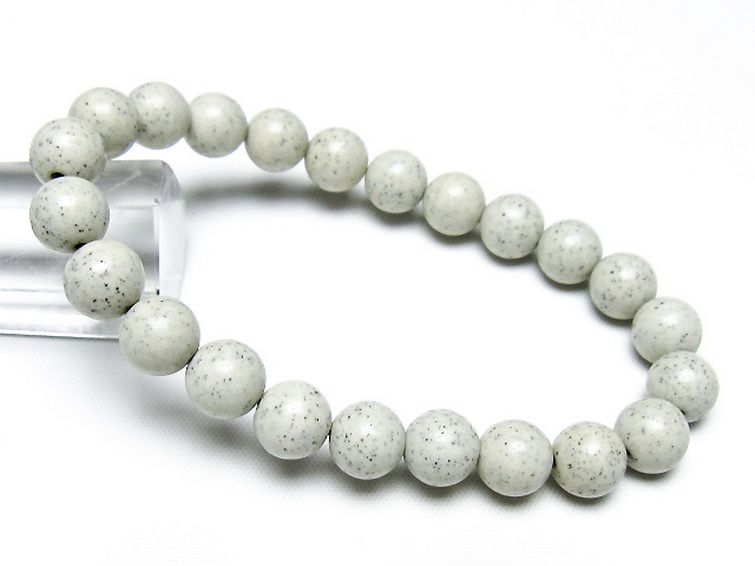 台湾産 北投石 天然ラジウム効果 ブレスレット 9mm [t538-2888]