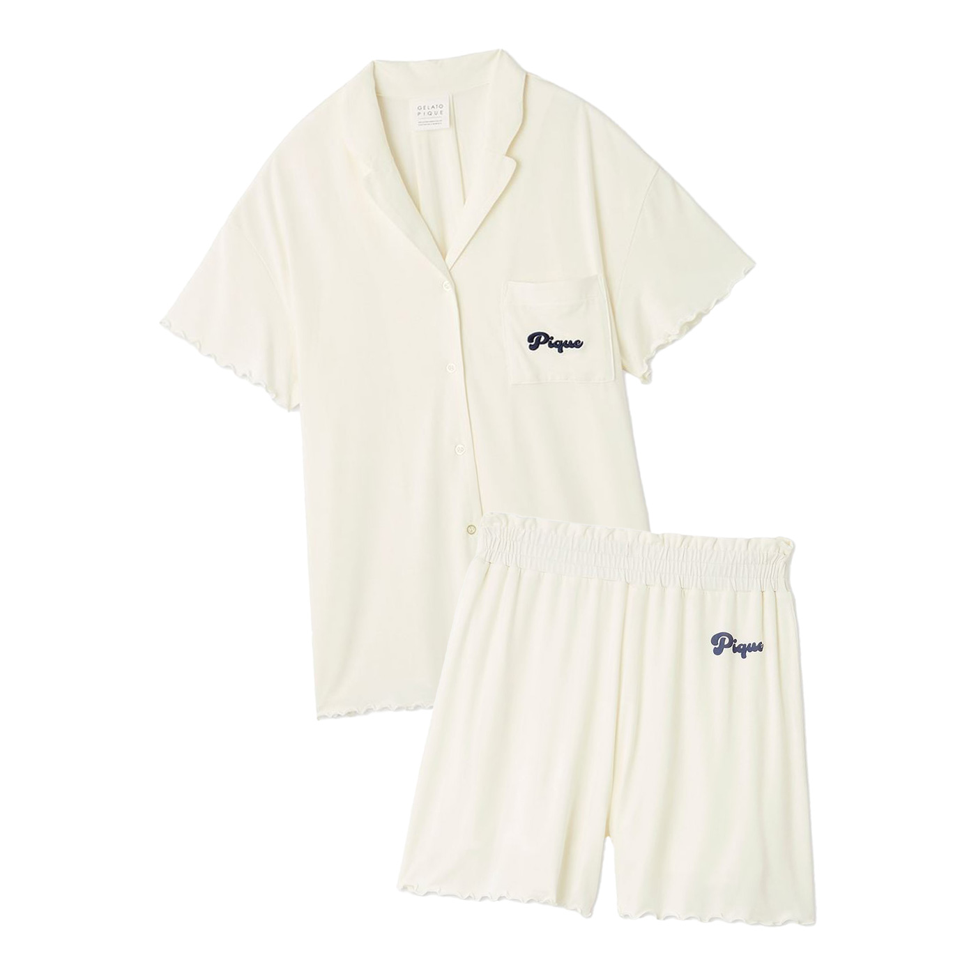 gelato pique（ジェラートピケ） SALE30%OFF カラフルロゴシャツ