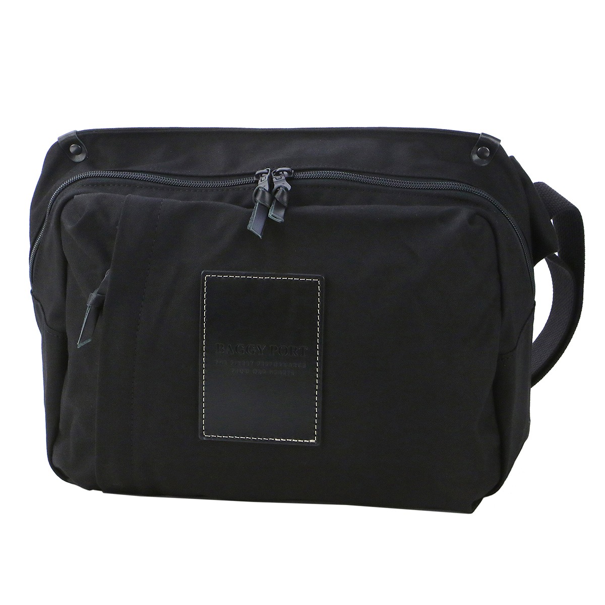 BAGGY PORT（バギーポート） 3年保証付 10号高密度帆布 BLACK ブラック