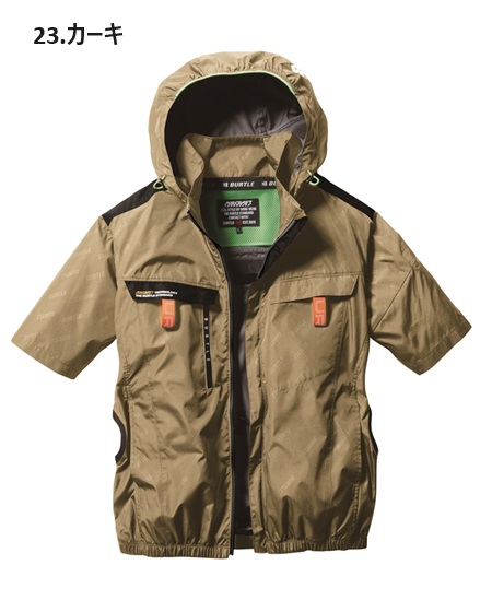 BURTLE（バートル） S-XL AC2026 AC半袖ブルゾン 2024年モデル エアー