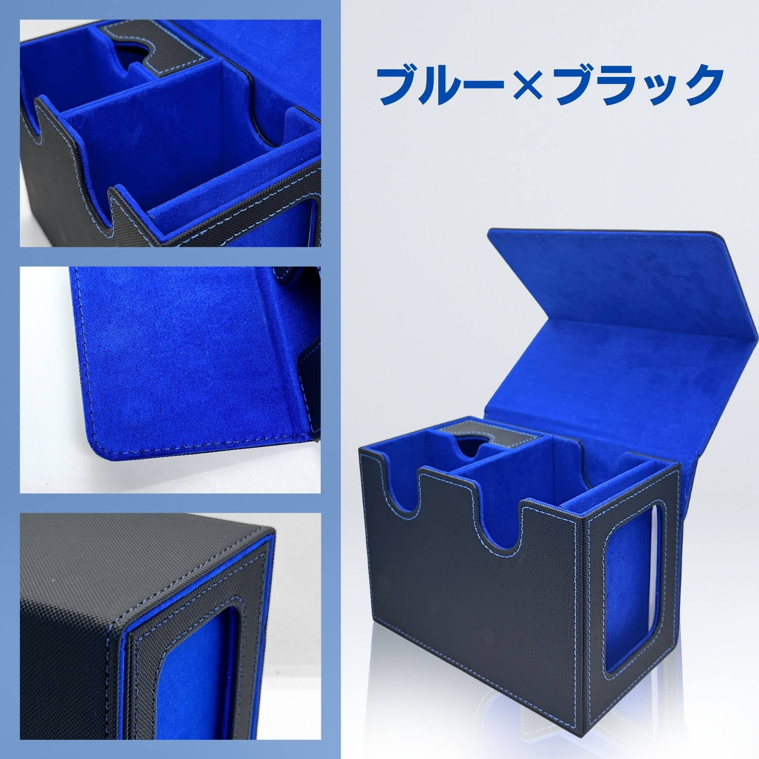 SPICA デッキケース 窓付き 多機能 トレカケース 収納 ケース スリーブ