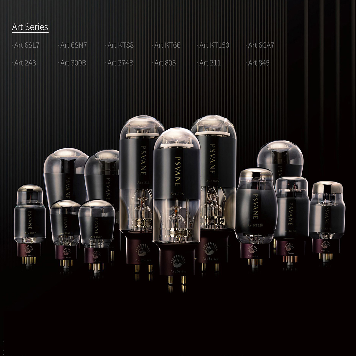 PSVANE Art Series 300B-TIII 真空管 アップグレード版 マッチドペア