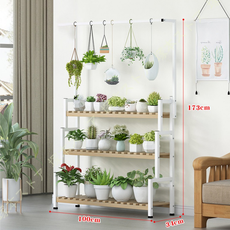 フラワーラック フラワースタンド 花棚 階段式 収納ラック 棚 園芸