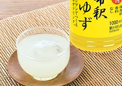 高知アイス 6倍希釈 ゆずドリンク 1000ml × 2本 : にっぽん津々浦々