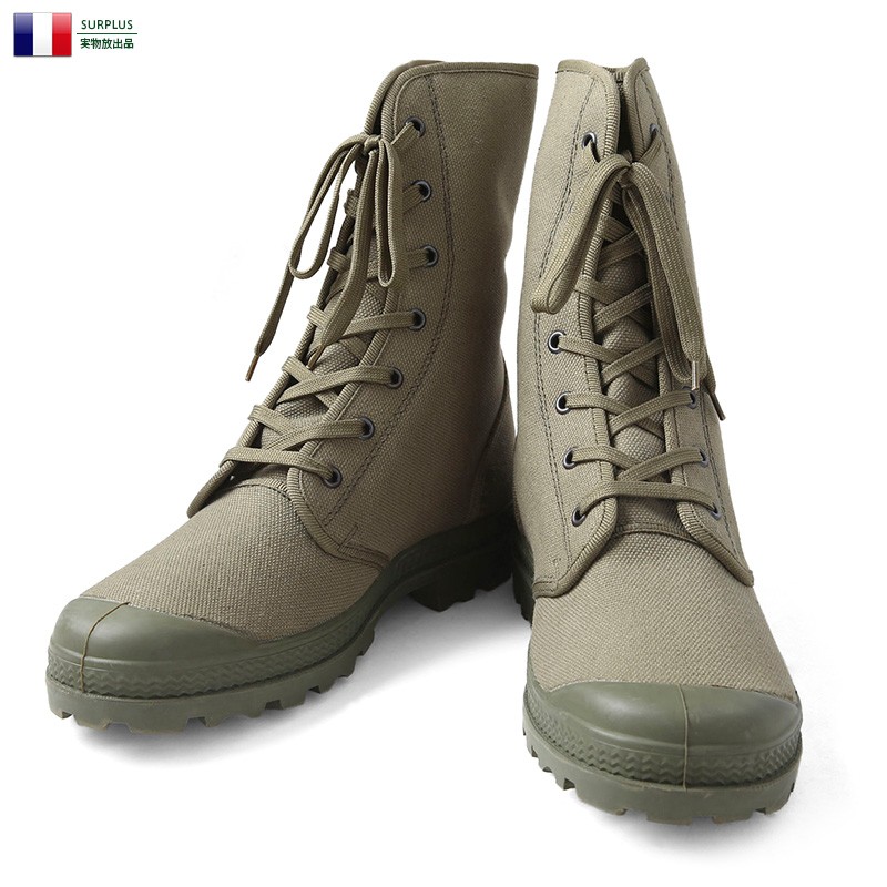 MILITARY（ミリタリー） 実物 新品 フランス軍 コットンキャンバス