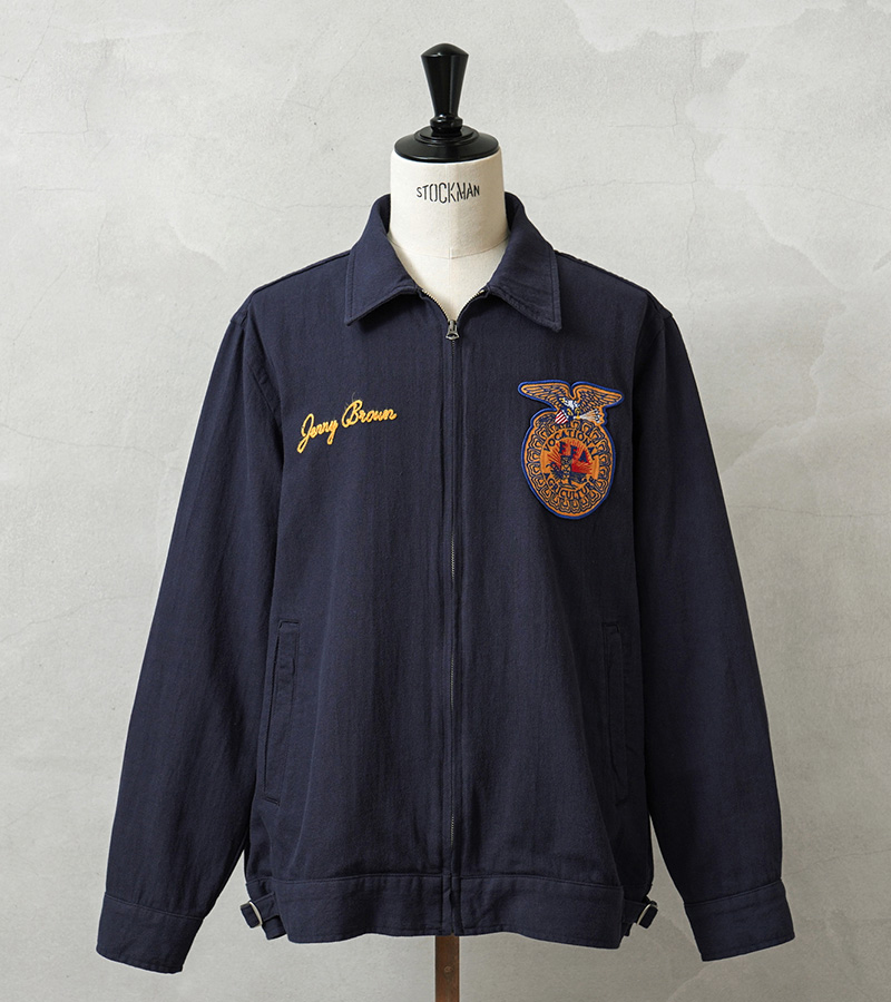 HOUSTON（ヒューストン） 51478 コットン リネン ジャケット FFA