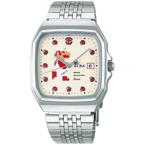 ALBA（SEIKO） スーパーマリオ web限定 ゴールド セイコー アルバ
