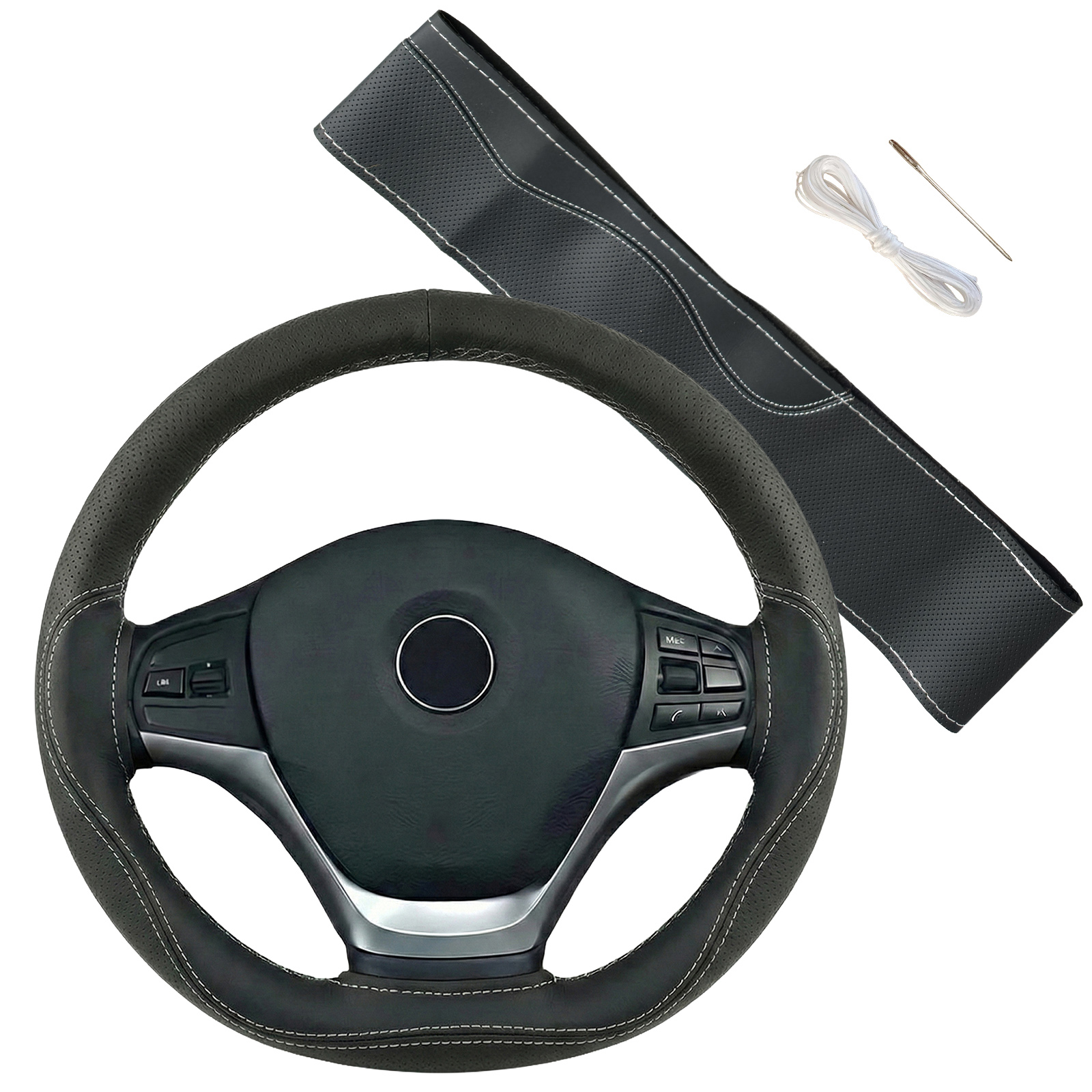 トヨタ 86 ZN6 ハンドルカバー 本革 車 自動車用 ステアリングカバー