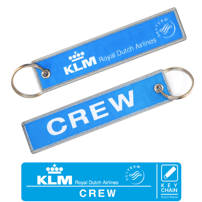 KoolKrew KLM オランダ 航空 タグ キーホルダー Royal Dutch Airlines