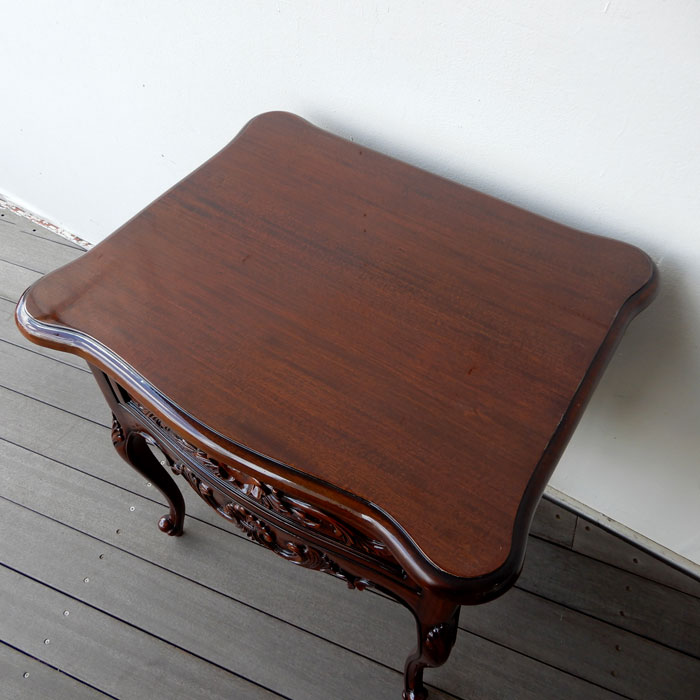 マホガニーチェスト 電話台 コンソール 花台 マホガニー コンソール