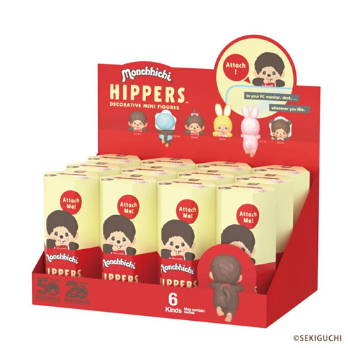 送料無料 [12個セット=1BOX] HIPPERS Monchhichi ヒッパーズ
