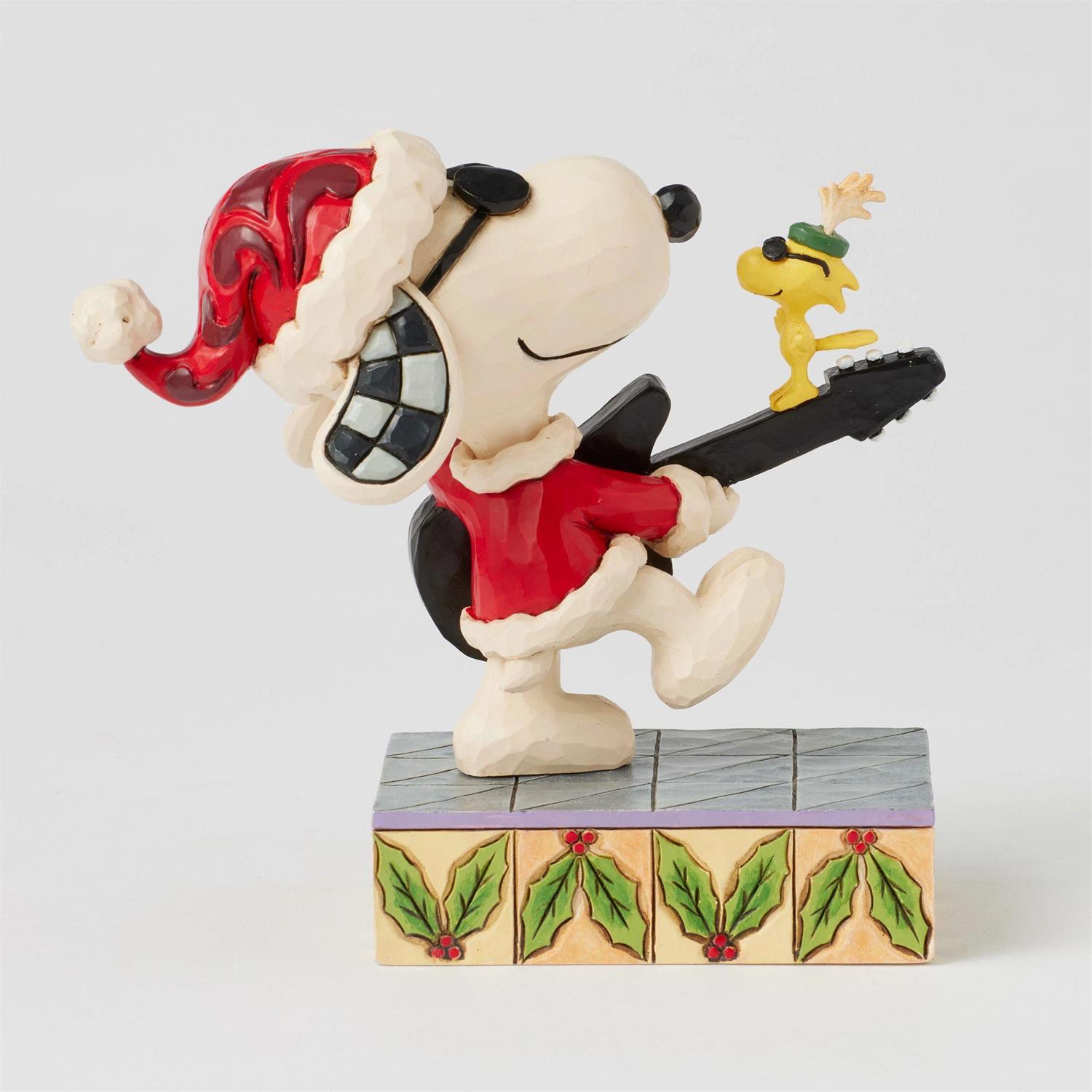 Snoopy and Woodstock Chrismas Rock スヌーピー アンド ウッド