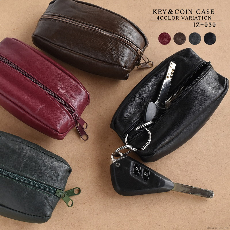 ミニ財布 レディース 小銭入れ 本革 キーケース キーリング コイン
