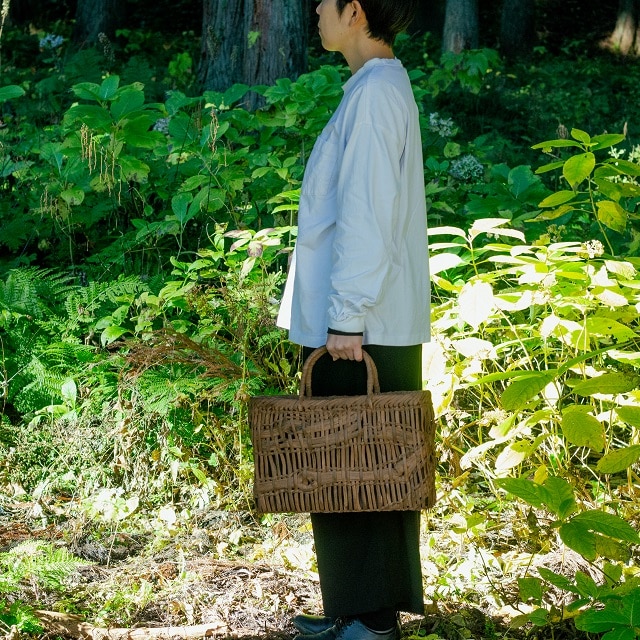 つる工房鷹山 山ぶどうカゴ③:大人の良彩百貨店通販｜JRE MALL