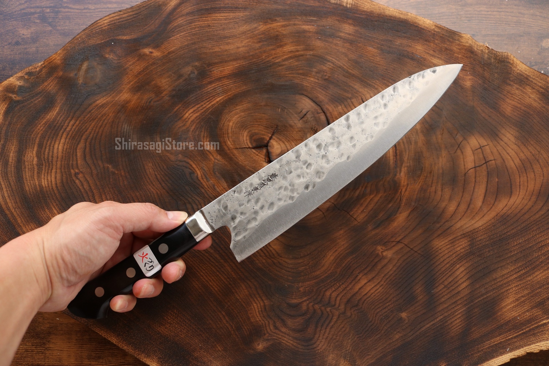 藤原照康作 牛刀 包丁【幻の名刀】240mm - shirasagistore.com