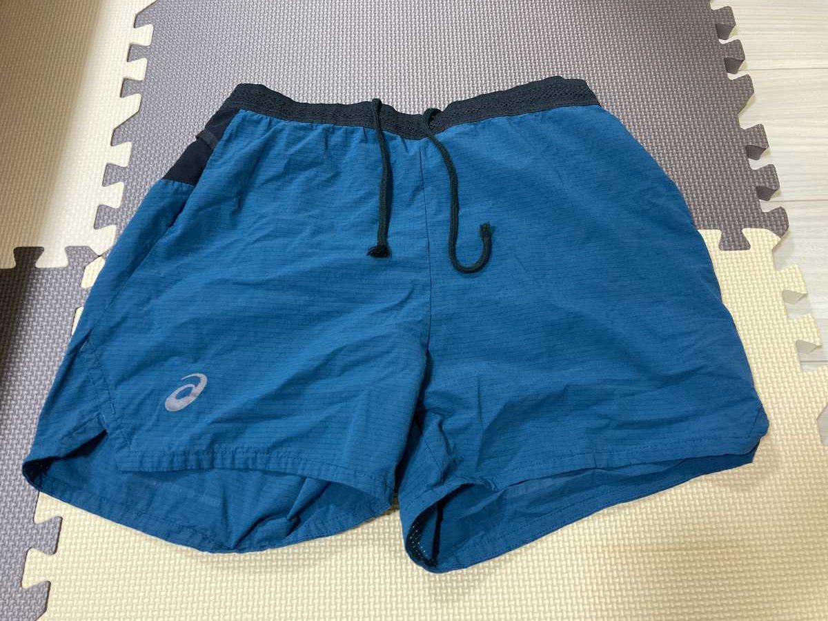 アシックス ランニングマルチポケットショーツ】スマホも楽々収納で