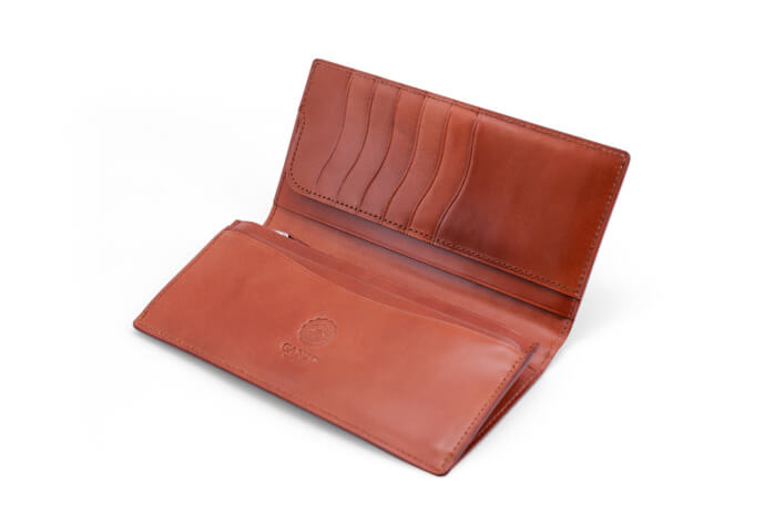 CORDOVAN LUCIDA (コードバンルチダ) ファスナー付きコンパクト長財布