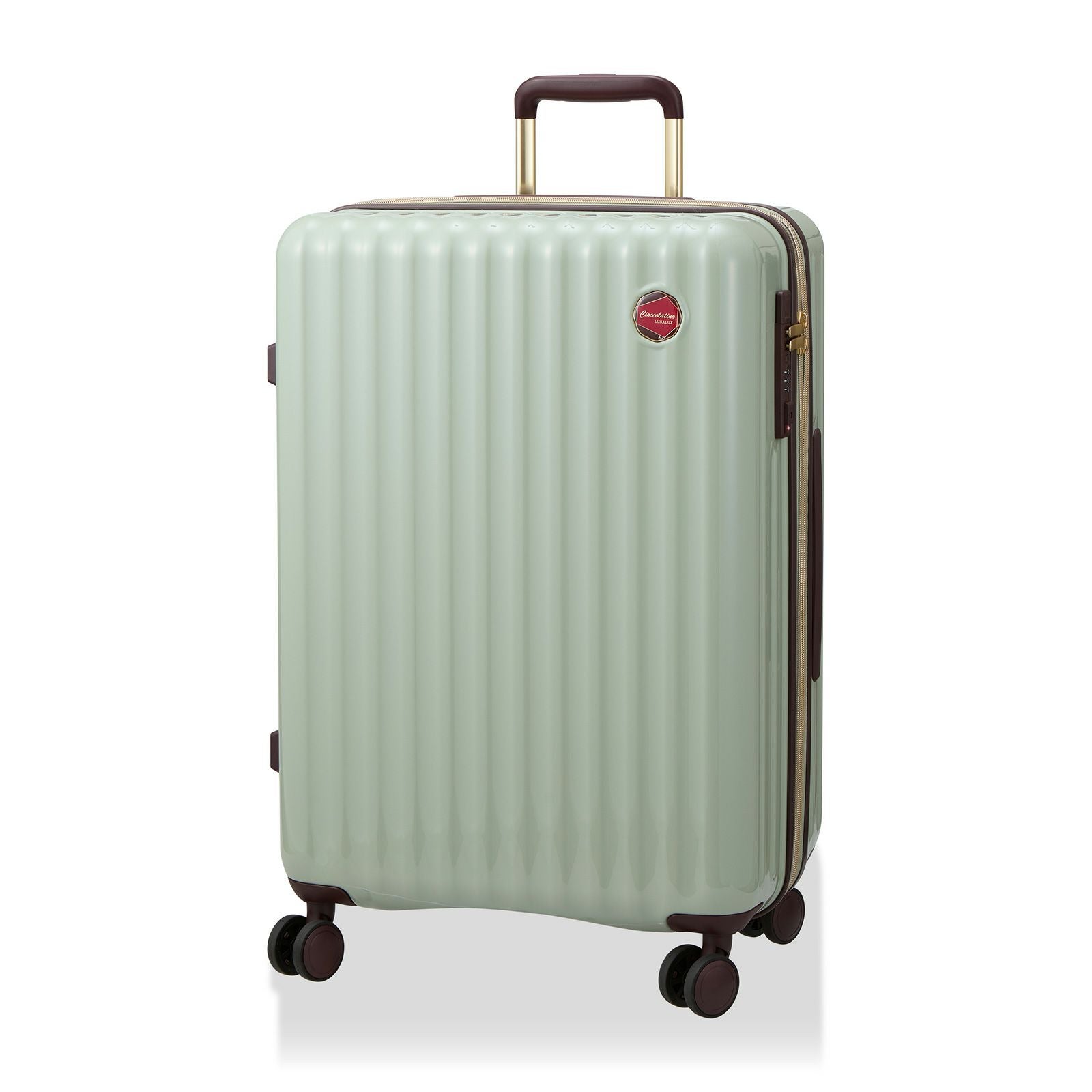 チョコレートデザイン スーツケース Mサイズ バニティケース付き