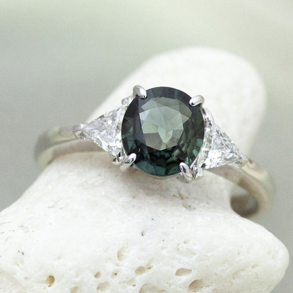 限定1点】 PT900 グリーンサファイア 1.31ct リング – SISTINA JEWELRY